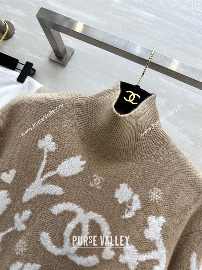 Chanel Cahsmere Sweater CH011408 Beige 2026 (Q-26011408)