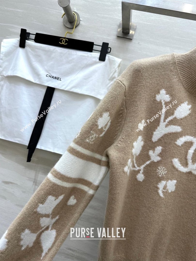 Chanel Cahsmere Sweater CH011408 Beige 2026 (Q-26011408)
