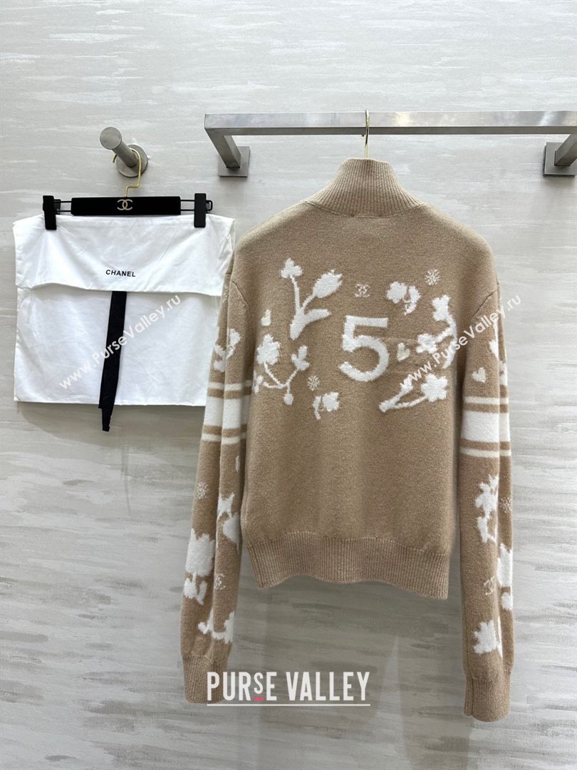 Chanel Cahsmere Sweater CH011408 Beige 2026 (Q-26011408)