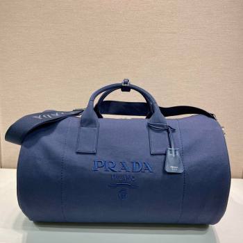 Prada Mens Canvas duffle bag Blue 2025 2VC051 (YZ-250927044)