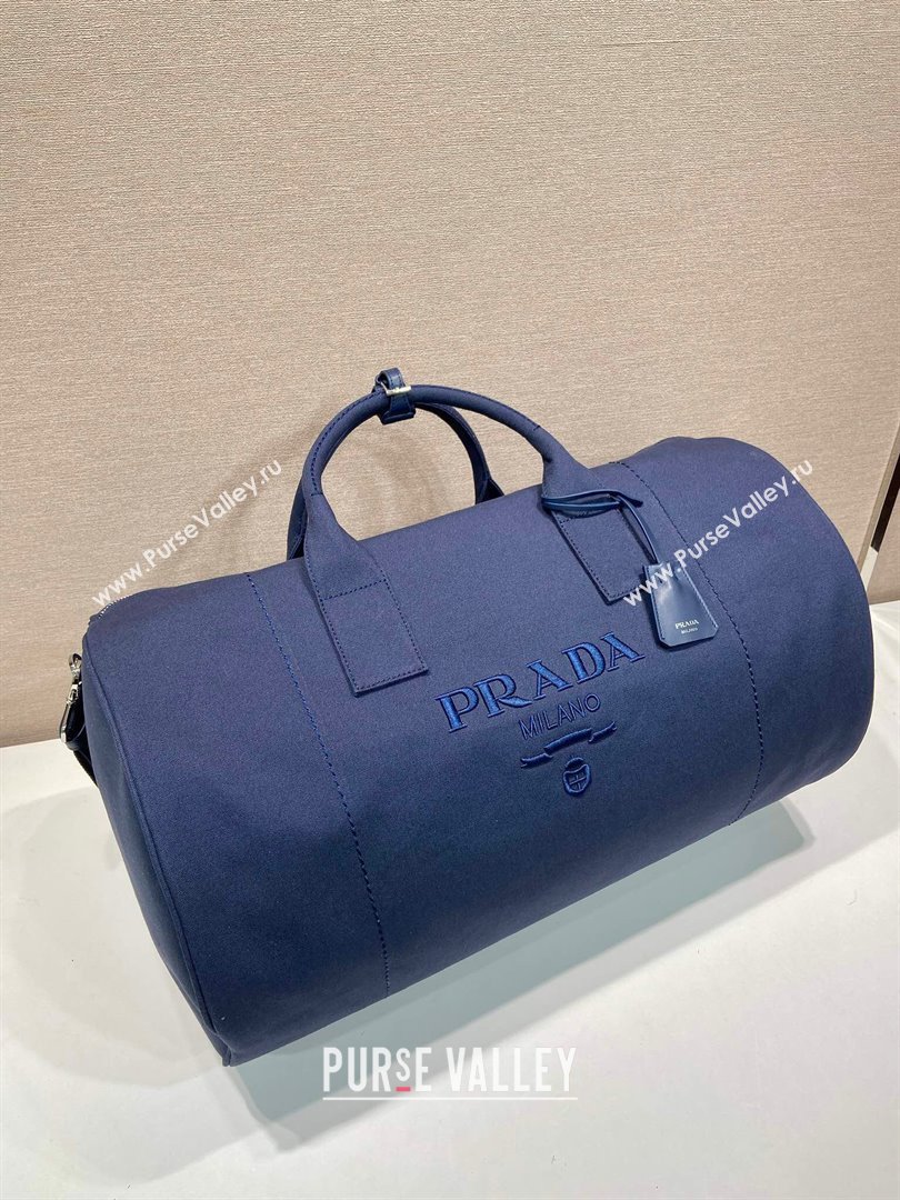 Prada Mens Canvas duffle bag Blue 2025 2VC051 (YZ-250927044)