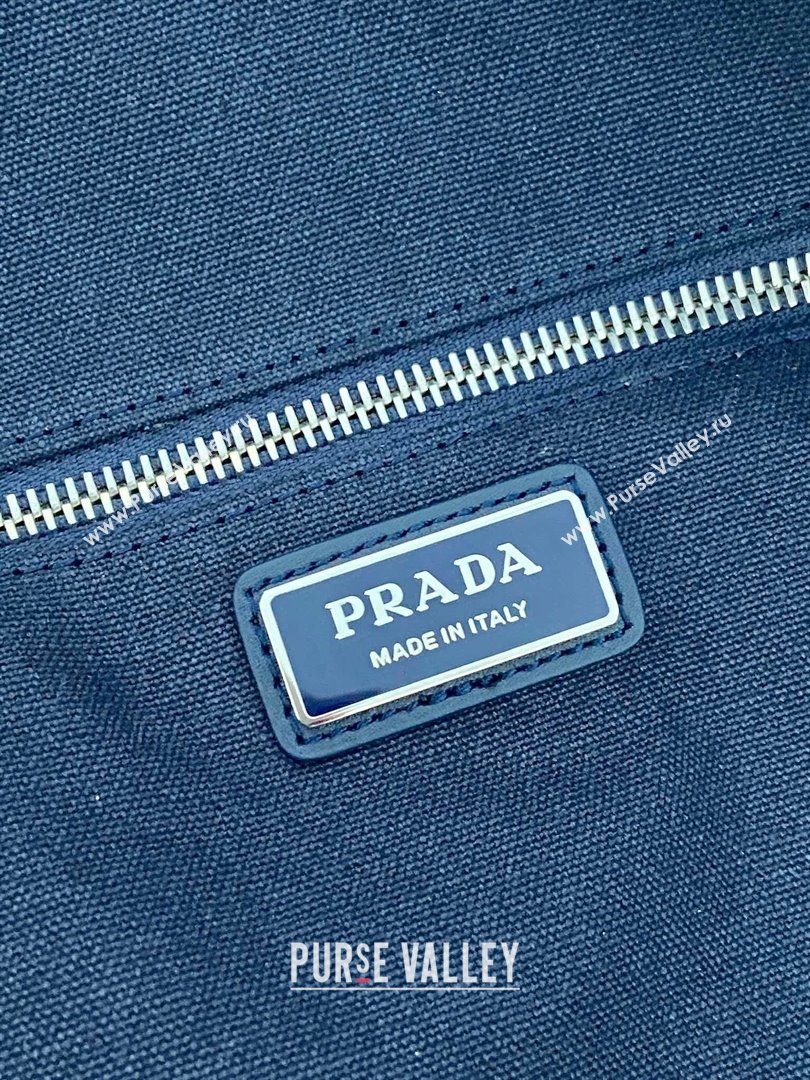 Prada Mens Canvas duffle bag Blue 2025 2VC051 (YZ-250927044)