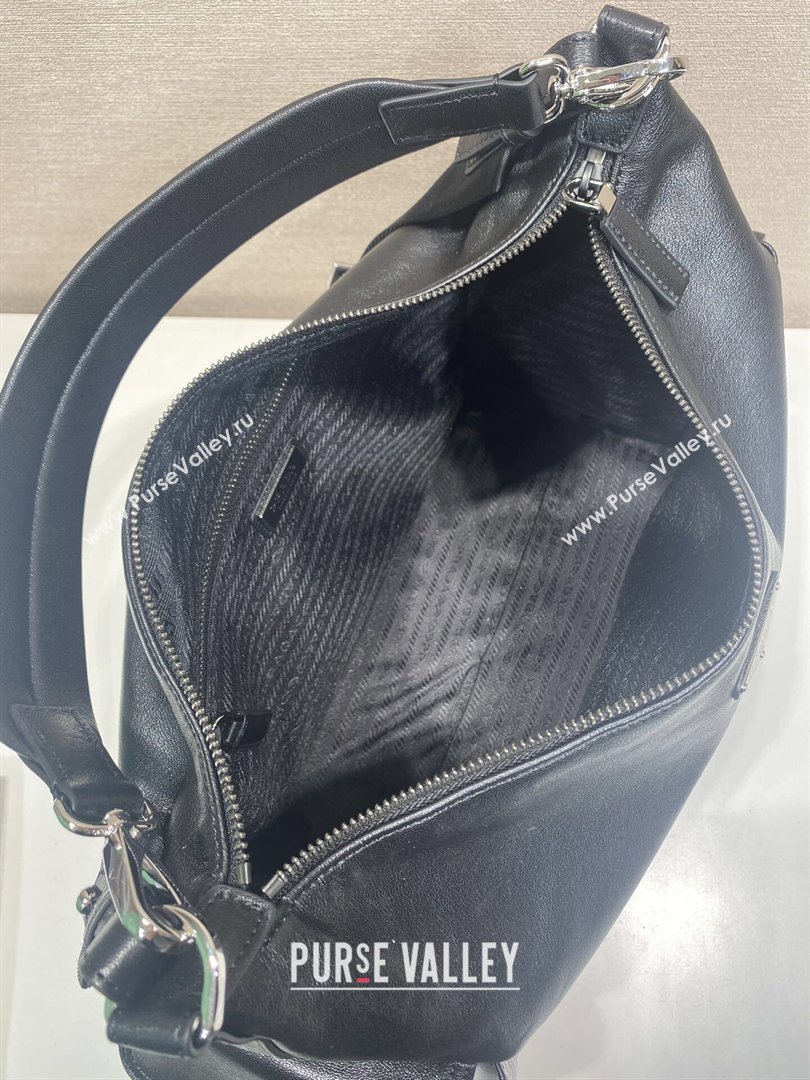 Prada Mens Explore Calf leather bag Black 2026 2VH204 (YZ-260410083)