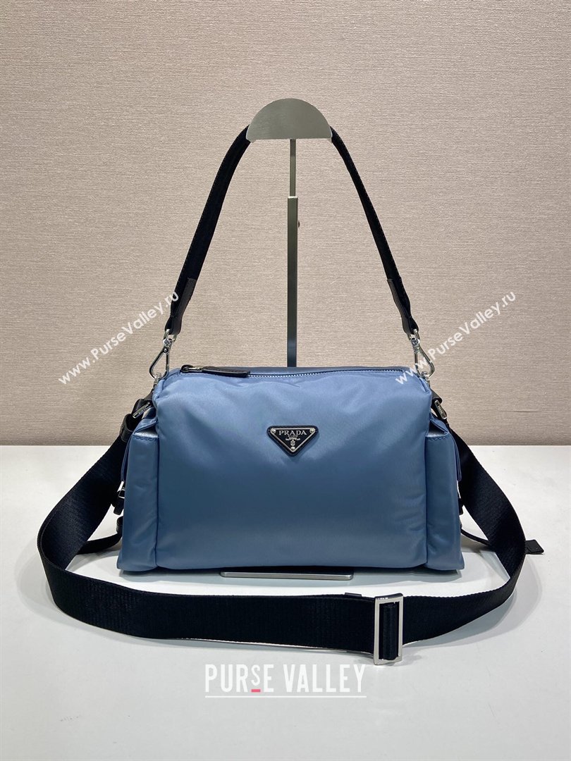 Prada Explore Re-Nylon Shoulder bag Blue 2026 2VH206 (YZ-260410076)