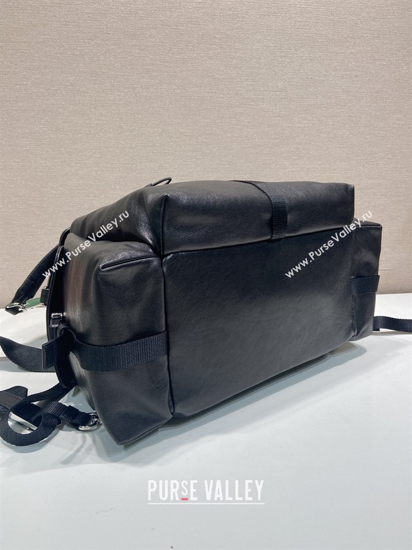 Prada Mens Explore leather backpack bag Black 2026 2VZ118 (YZ-260410124)