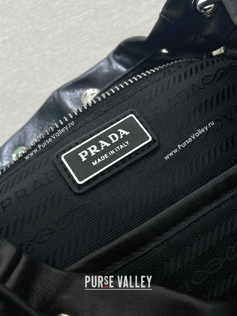Prada Mens Explore leather backpack bag Black 2026 2VZ118 (YZ-260410124)