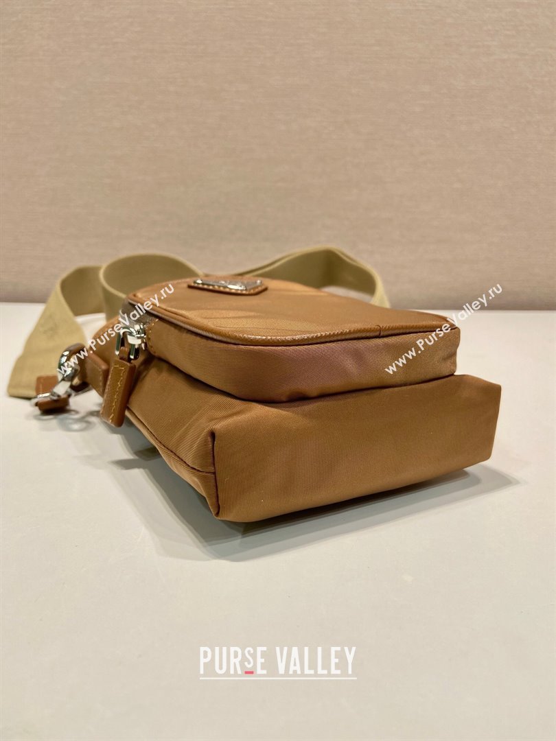 Prada Re-Nylon Smartphone Case 2ZH155 Brown 2025 (YZ-250627032)