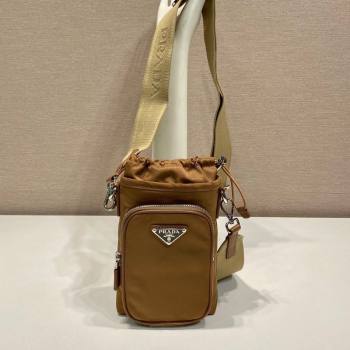 Prada Re-Nylon Smartphone Case 2ZH155 Brown 2025 (YZ-250627032)