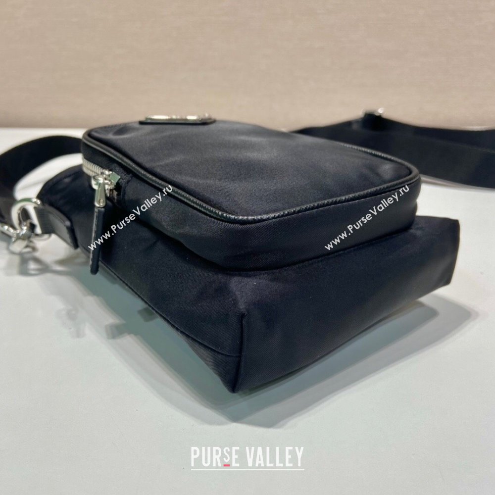 Prada Re-Nylon Smartphone Case 2ZH155 Black 2025 (YZ-250627033)
