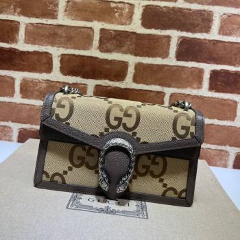 Gucci Dionysus Shoulder Bag in Jumbo GG Canvas Camel 400249 2025 (DLH-250210106)