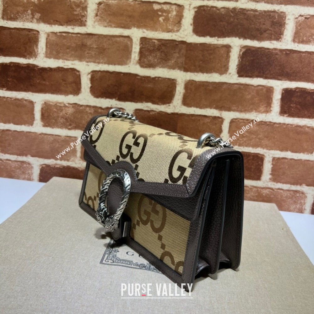 Gucci Dionysus Shoulder Bag in Jumbo GG Canvas Camel 400249 2025 (DLH-250210106)