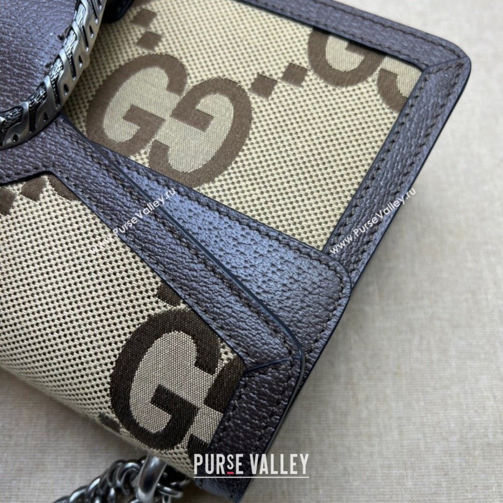 Gucci Dionysus Shoulder Bag in Jumbo GG Canvas Camel 400249 2025 (DLH-250210106)