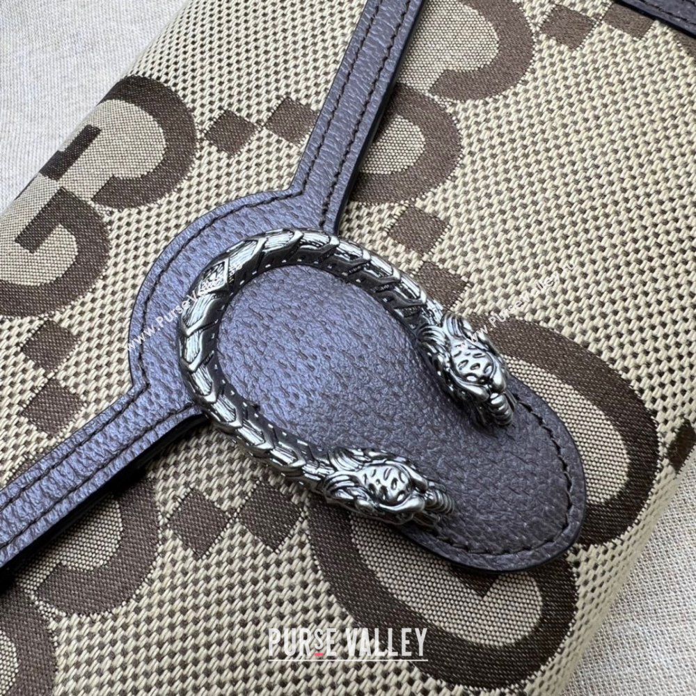 Gucci Dionysus GG Maxi Canvas Chain Wallet 401231 Camel 2025 (DLH-250630081)