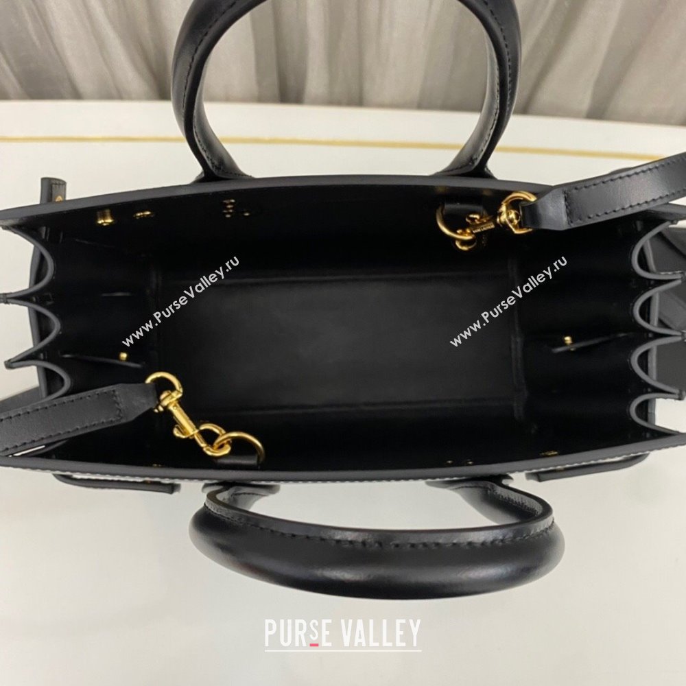 Saint Laurent Sac De Jour Baby Tote bag in Smooth Leather 421863 Black/Gold 2023 (nana-231023050)