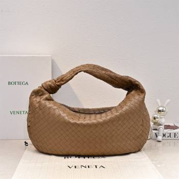Bottega Veneta Medium Jodie Bag in Intrecciato Leather Light Brown 2026 600263 (YX-260402110)
