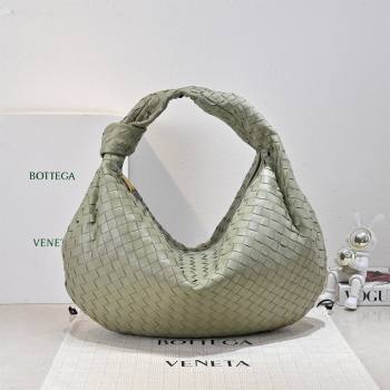 Bottega Veneta Medium Jodie Bag in Intrecciato Leather Travertine Green 2026 600263 (YX-260402114)