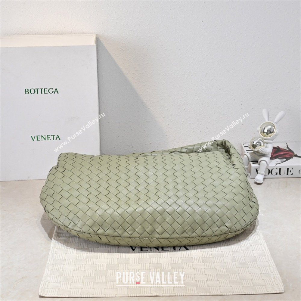 Bottega Veneta Medium Jodie Bag in Intrecciato Leather Travertine Green 2026 600263 (YX-260402114)