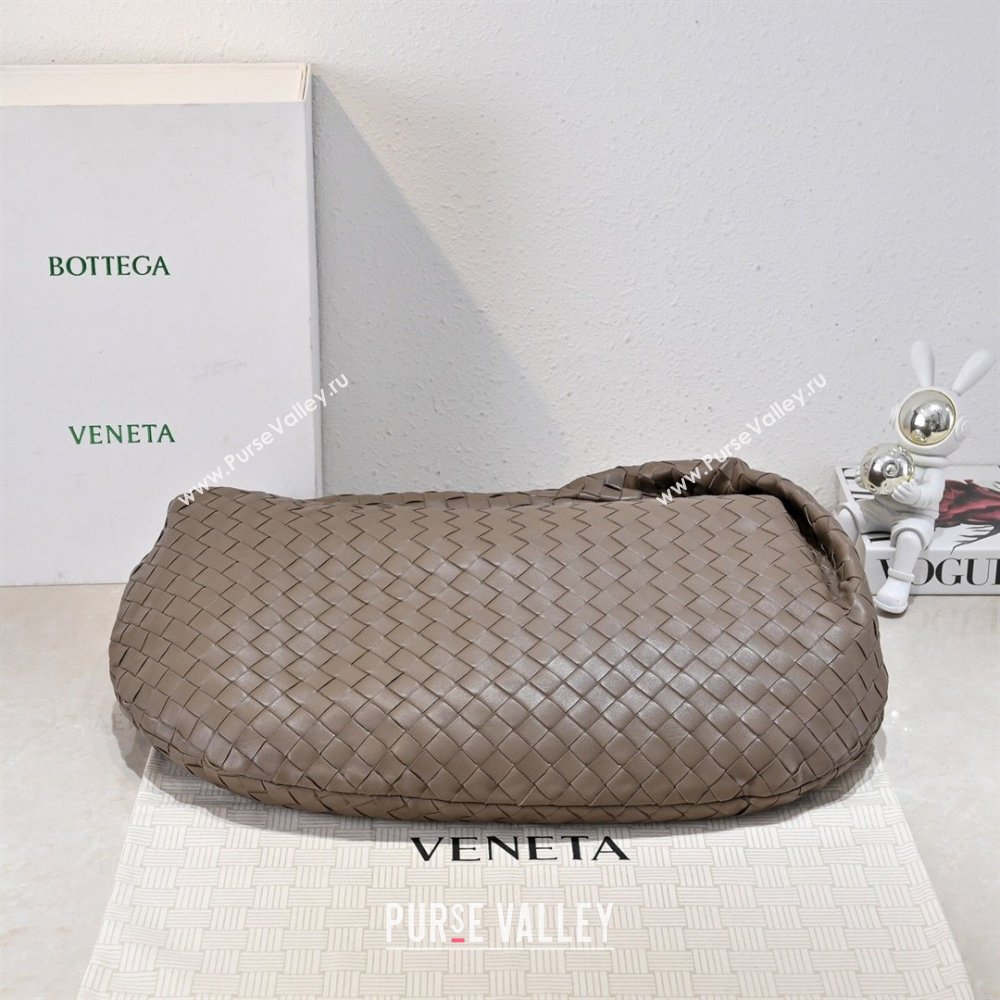 Bottega Veneta Medium Jodie Bag in Intrecciato Leather Khaki 2026 600263 (YX-260402115)