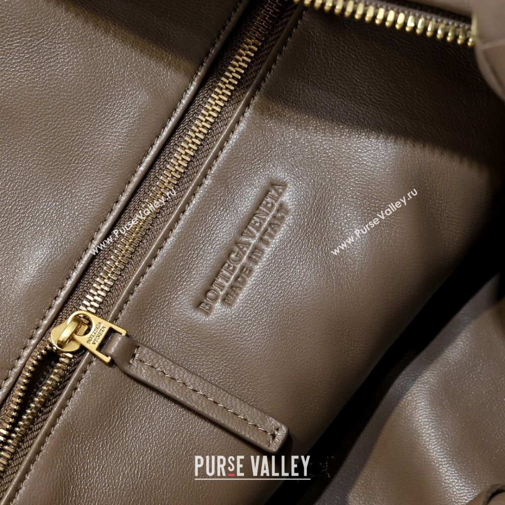 Bottega Veneta Medium Jodie Bag in Intrecciato Leather Khaki 2026 600263 (YX-260402115)