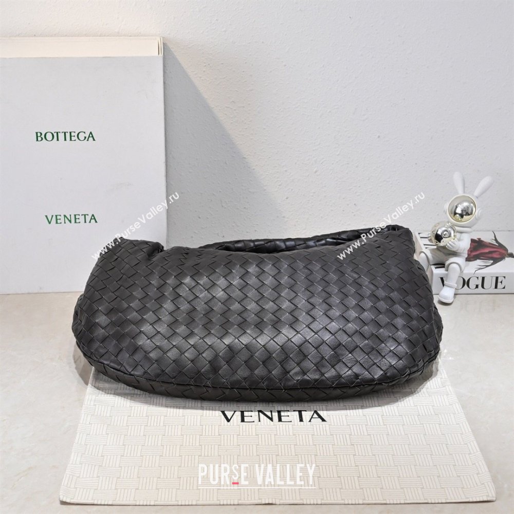 Bottega Veneta Medium Jodie Bag in Intrecciato Leather Black 2026 600263 (YX-260402116)