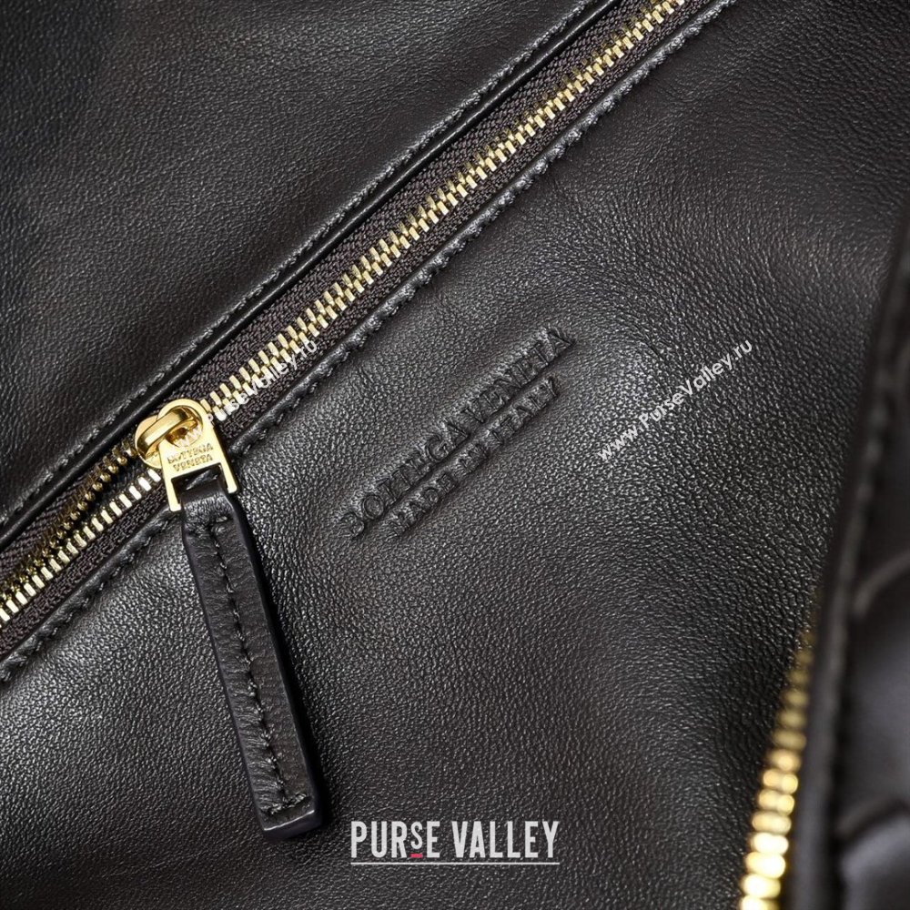 Bottega Veneta Medium Jodie Bag in Intrecciato Leather Black 2026 600263 (YX-260402116)