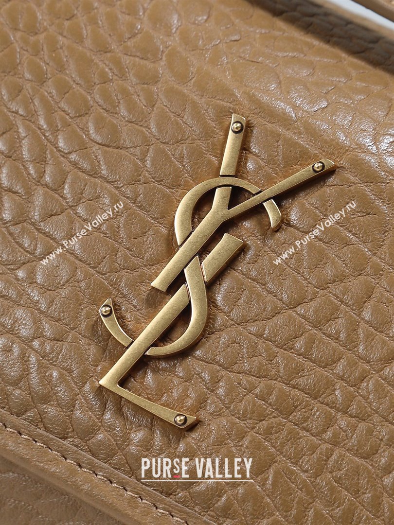 Saint Laurent Niki Baby bag in Grained Lambskin 633179 Dark Cork 2025 (YY-250801122)