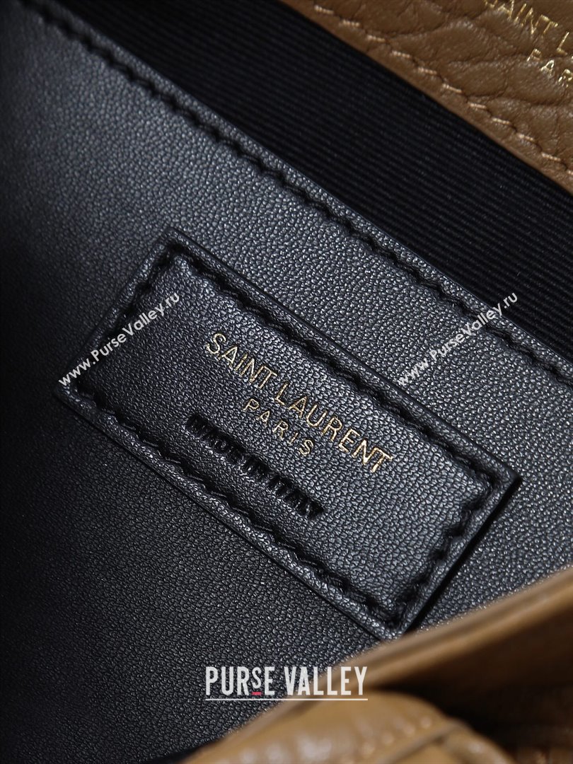 Saint Laurent Niki Baby bag in Grained Lambskin 633179 Dark Cork 2025 (YY-250801122)