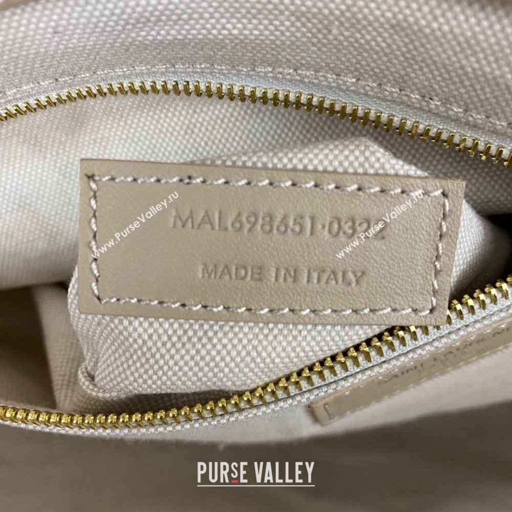 Saint Laurent Icare Maxi Shopping Bag in Quilted Nappa Leather 698651 Beige 2025 (nana-250924075)