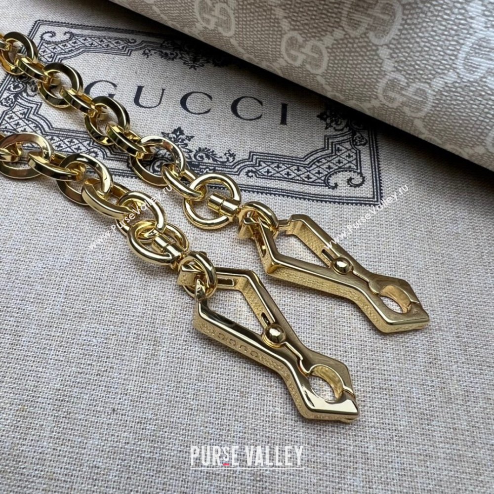 Gucci Horsebit 1955 Leather and GG Canvas Small Top Handle Bag 703848 Oatmeal/Beige 2025 (DLH-250630116)