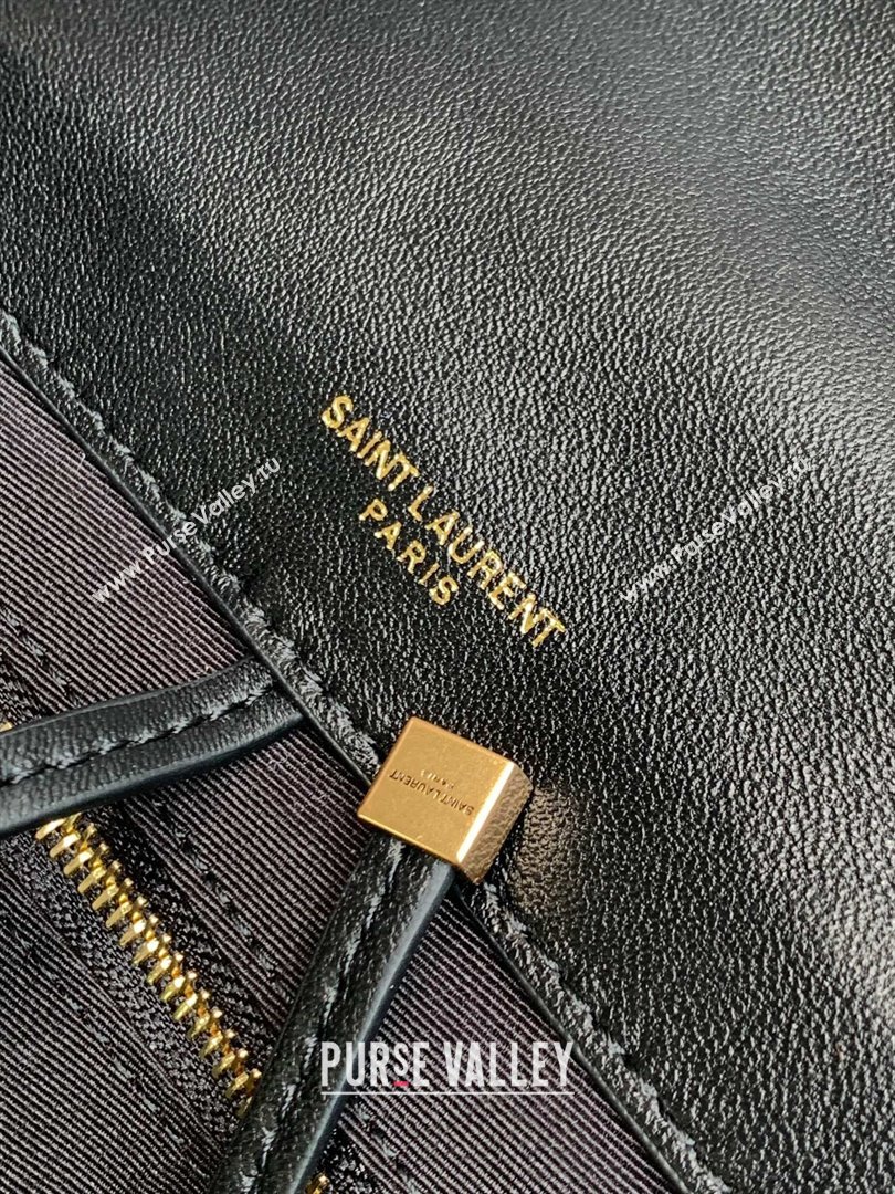 Saint Laurent Jamie 4.3 Large Bag in Soft Lambskin 742431 Black 2025 (YY-250409087)