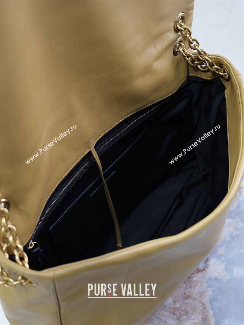 Saint Laurent Jamie 4.3 Large Bag in Soft Lambskin 742431 Clay Yellow 2025 (YY-250409088)
