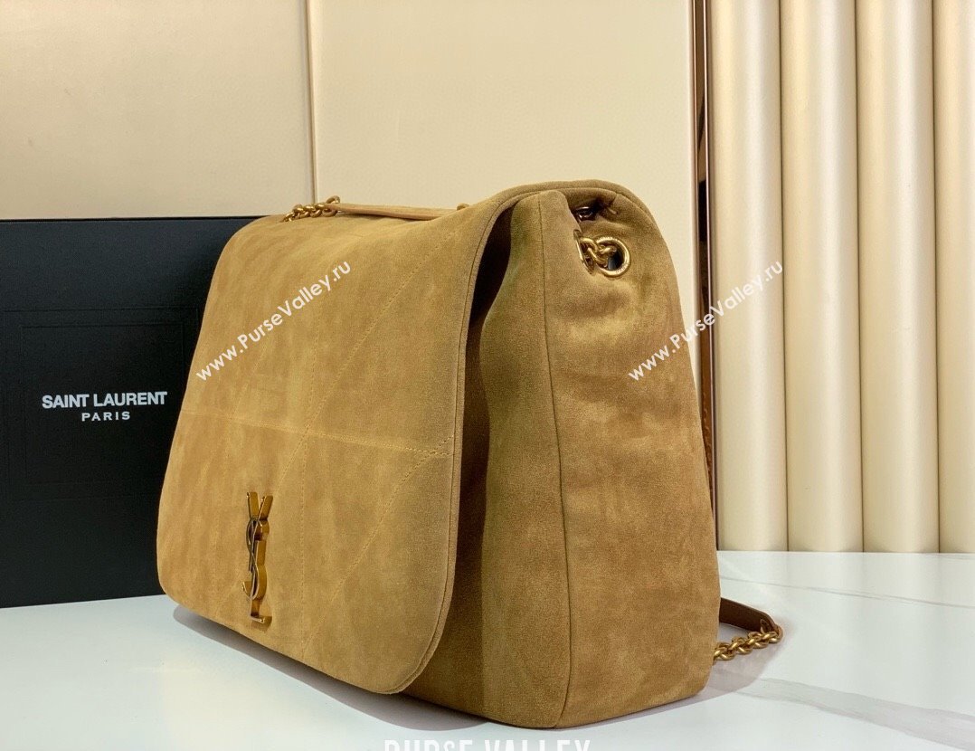 Saint Laurent Jamie 4.3 Large Bag in Suede 742431 Golden Leaf 2025 (YY-250409085)