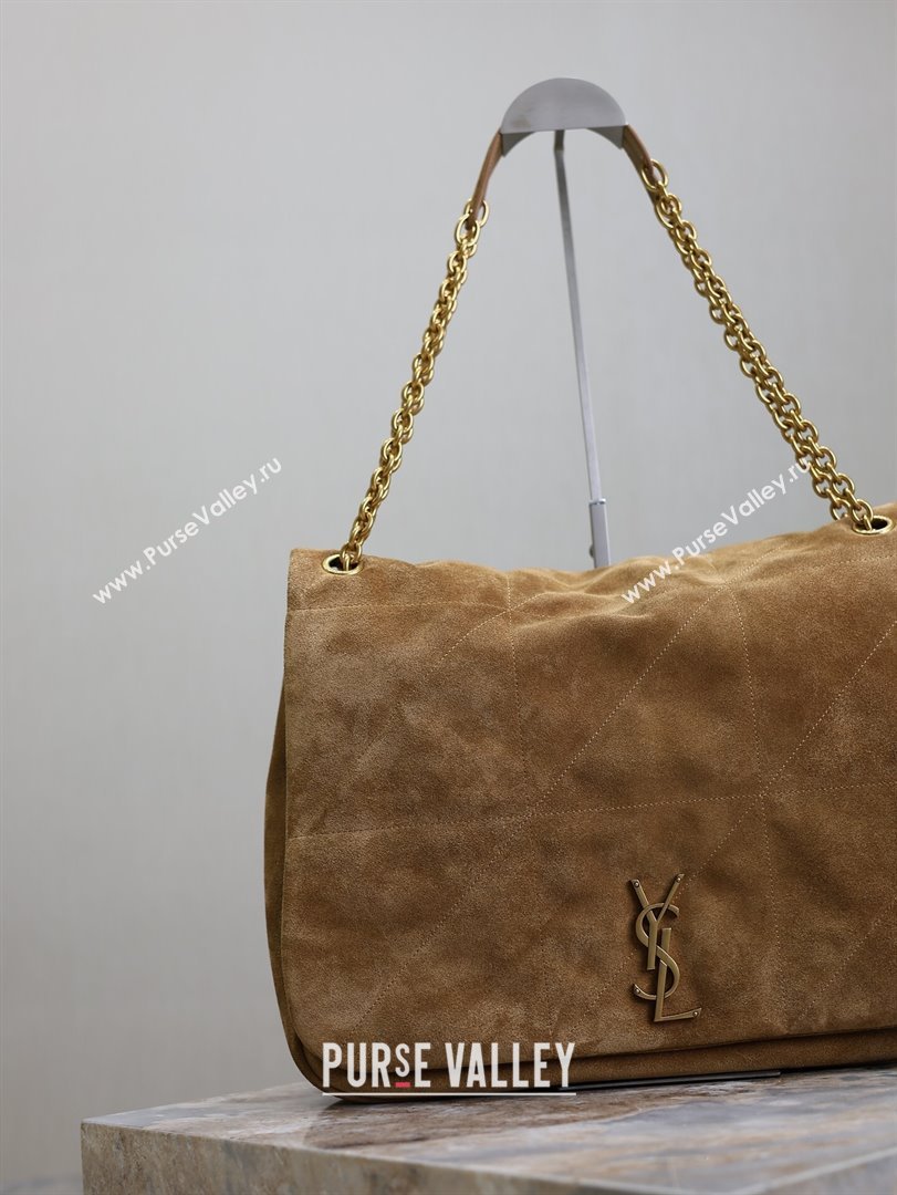 Saint Laurent Jamie 4.3 Large Bag in Suede Clay Brown 742431 2025 (YY-250409091)