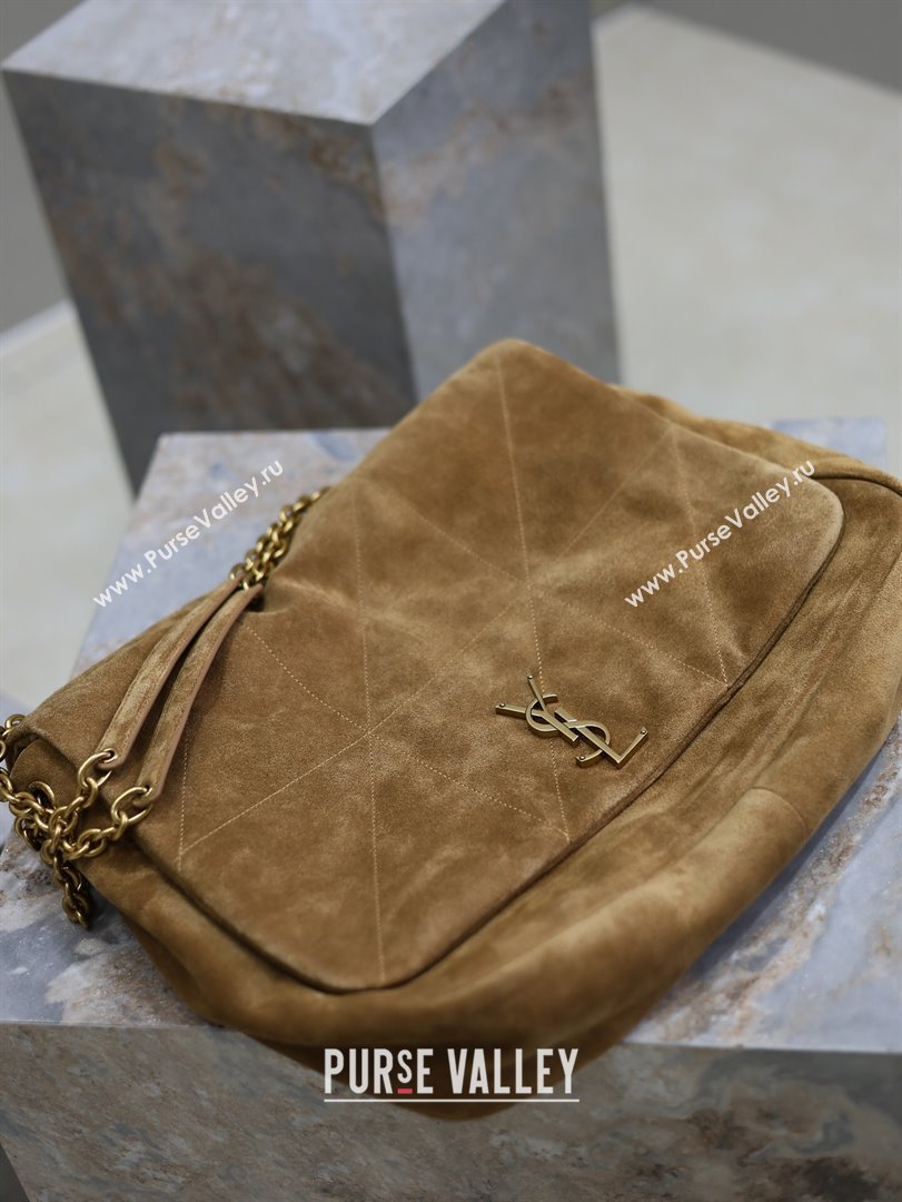 Saint Laurent Jamie 4.3 Large Bag in Suede Clay Brown 742431 2025 (YY-250409091)