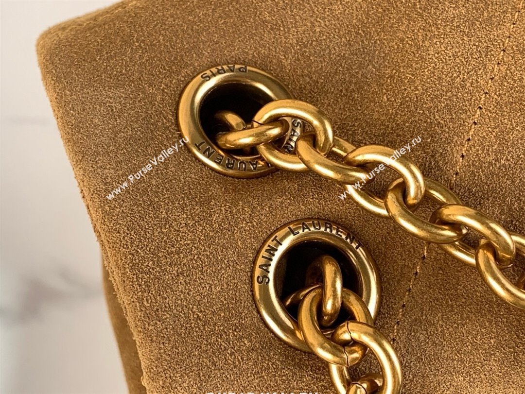 Saint Laurent Jamie 4.3 Large Bag in Suede 742431 Golden Leaf 2025 (YY-250409085)