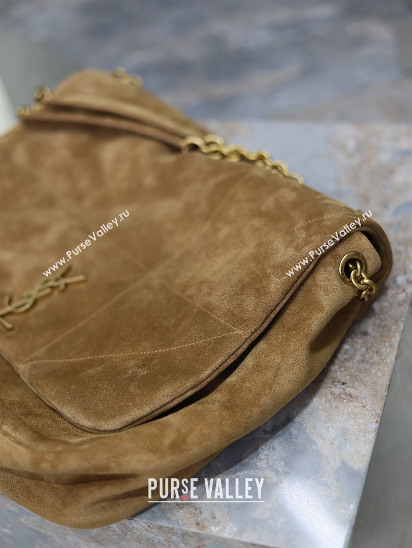 Saint Laurent Jamie 4.3 Large Bag in Suede Clay Brown 742431 2025 (YY-250409091)