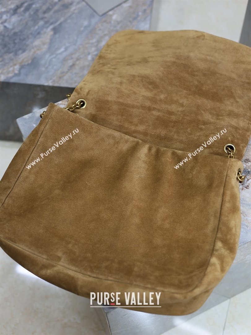 Saint Laurent Jamie 4.3 Large Bag in Suede Clay Brown 742431 2025 (YY-250409091)