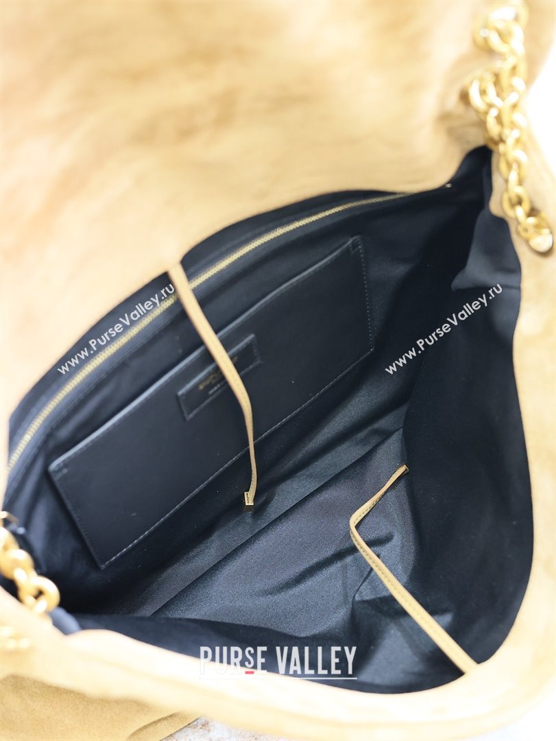 Saint Laurent Jamie 4.3 Large Bag in Suede Clay Brown 742431 2025 (YY-250409091)