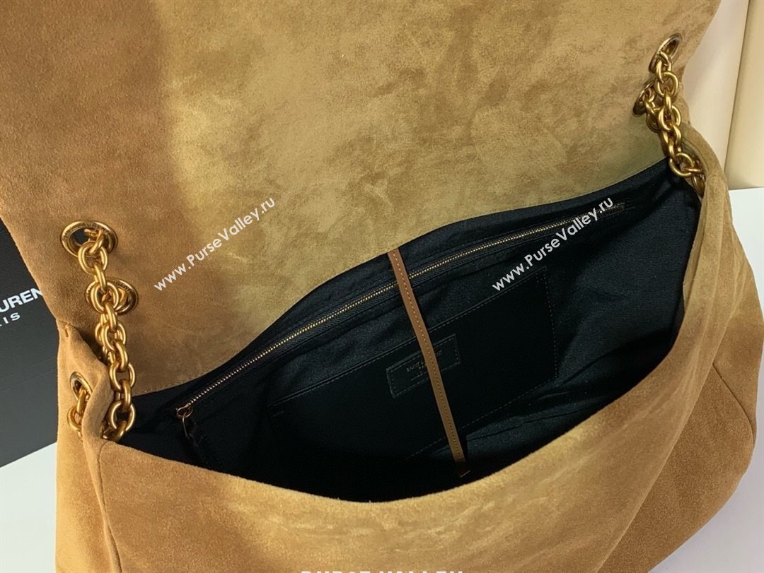 Saint Laurent Jamie 4.3 Large Bag in Suede 742431 Golden Leaf 2025 (YY-250409085)