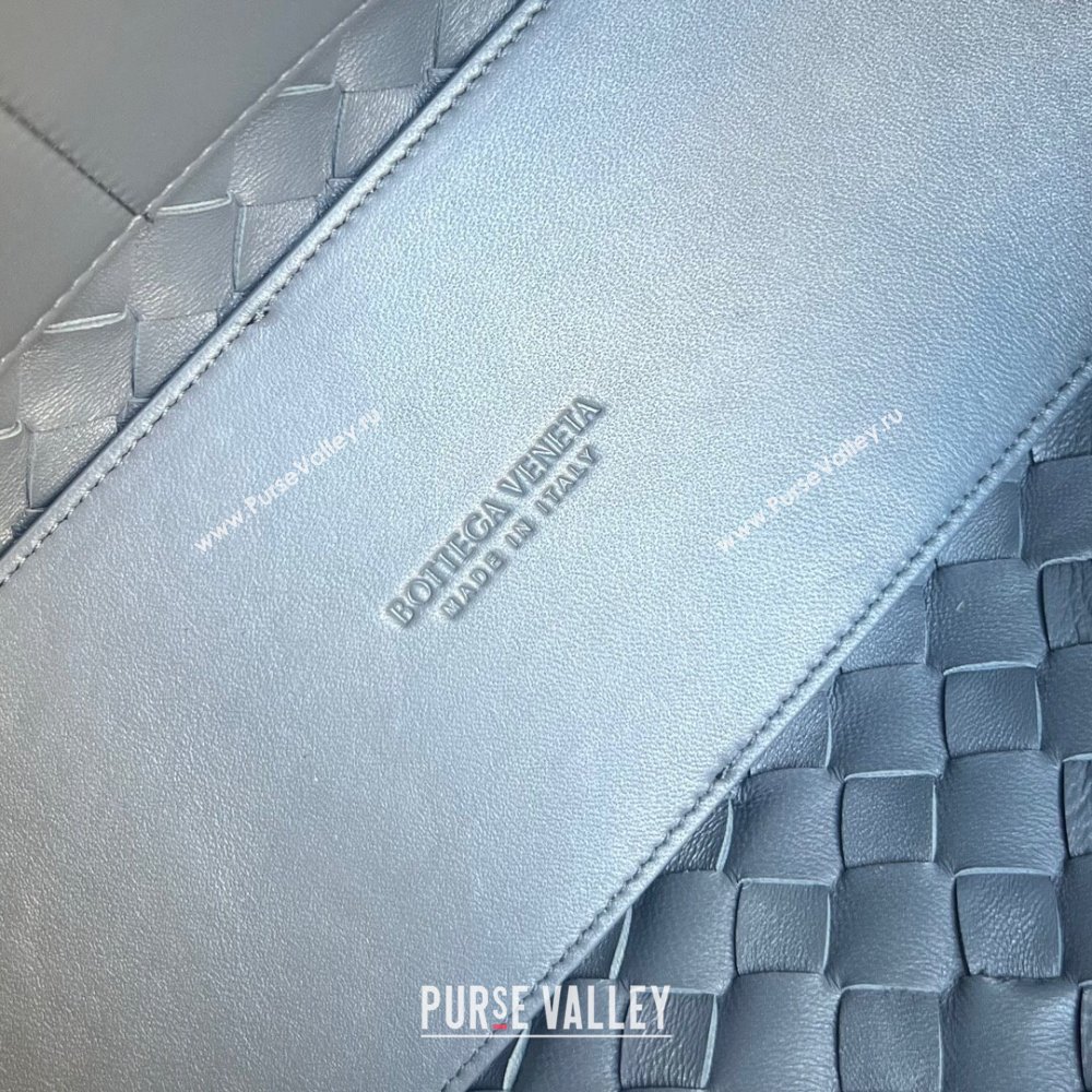 Bottega Veneta Medium Andiamo Top Handle Bag in Intrecciato Leather 743572 Thounder Grey 2025 0731 (WT-250731020)