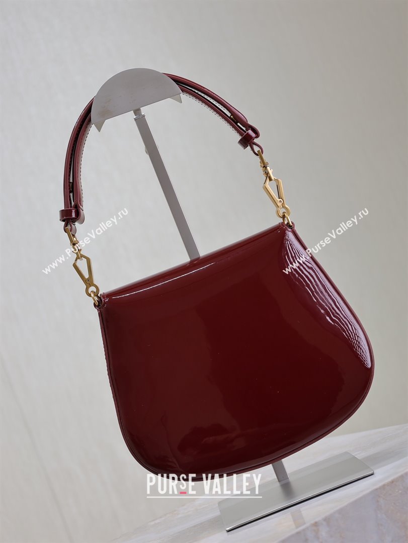 Saint Laurent Voltaire Bag in Patent Leather Red 2025 753824 (YY-250924149)