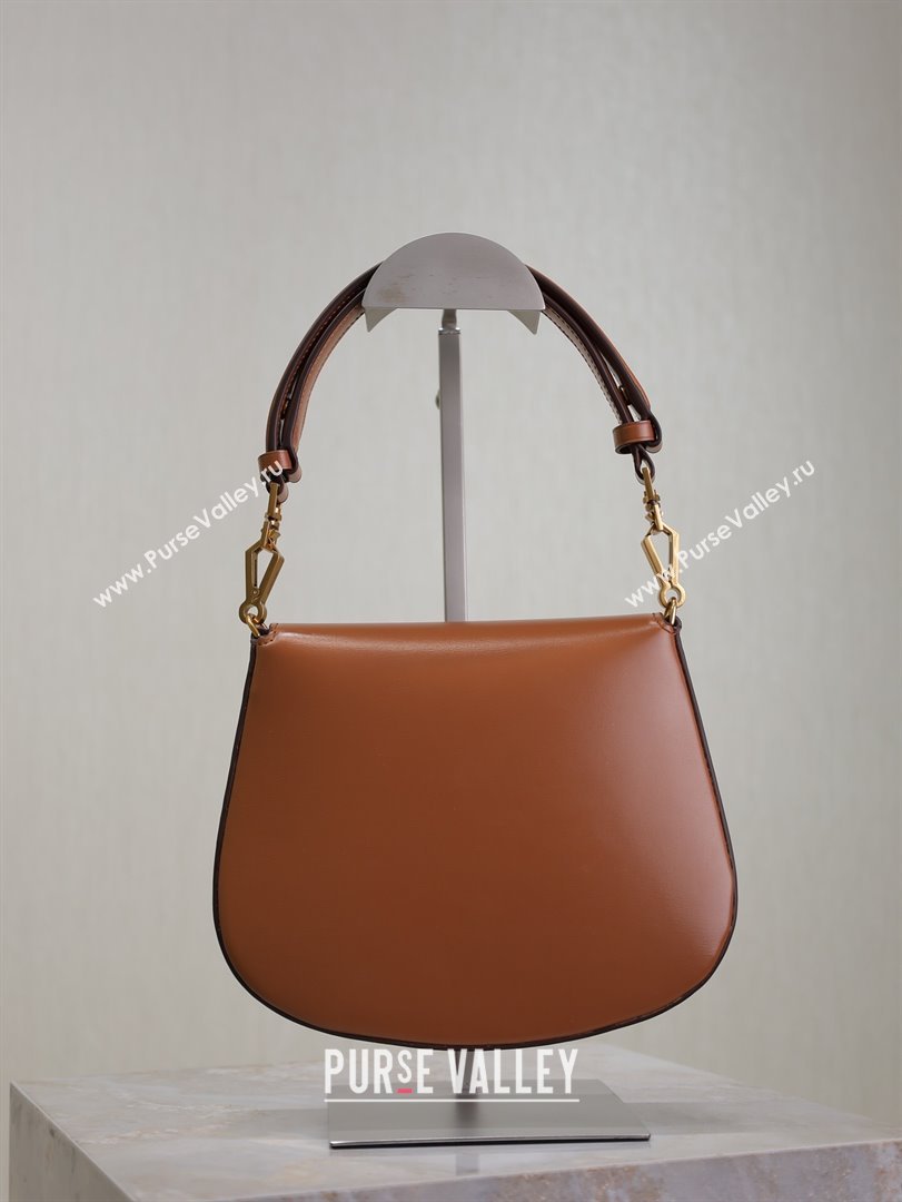 Saint Laurent Voltaire Bag in Calf Leather Caramel Brown 2025 753824 (YY-250924150)