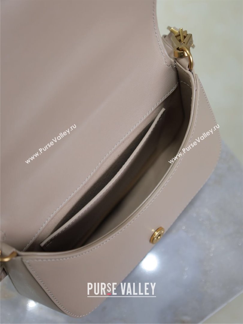 Saint Laurent Voltaire Bag in Calf Leather Light Pink 2025 753824 (YY-250924151)