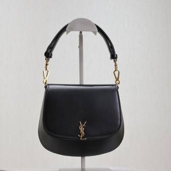 Saint Laurent Voltaire Bag in Calf Leather Black 2025 753824 (YY-250924152)