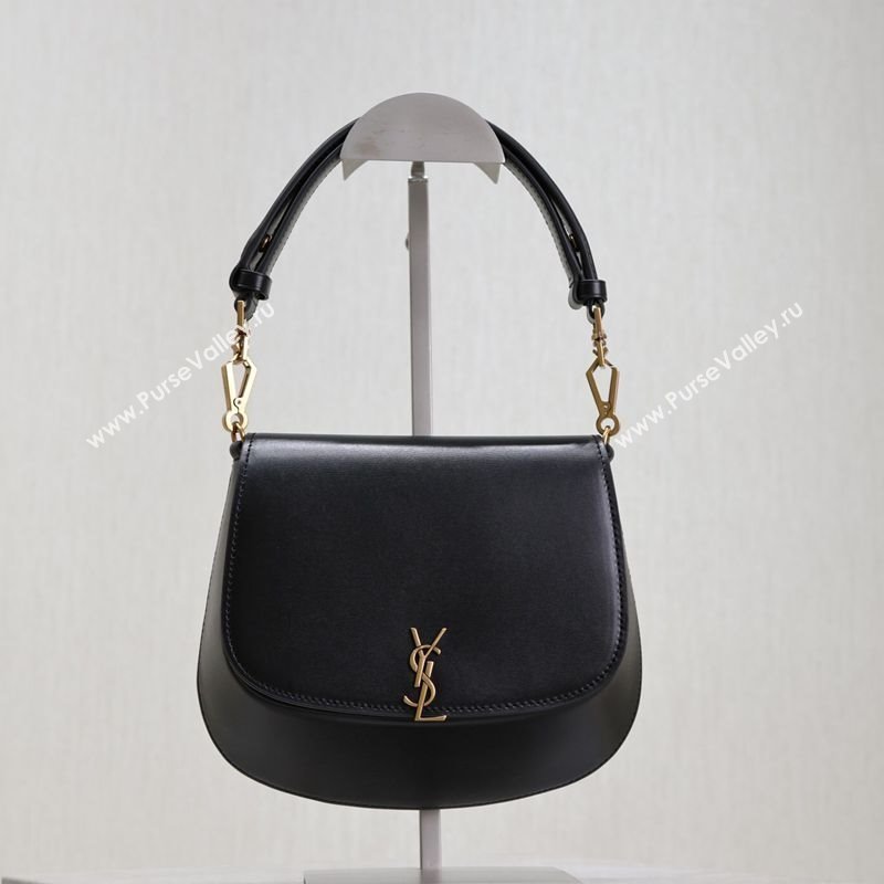 Saint Laurent Voltaire Bag in Calf Leather Black 2025 753824 (YY-250924152)