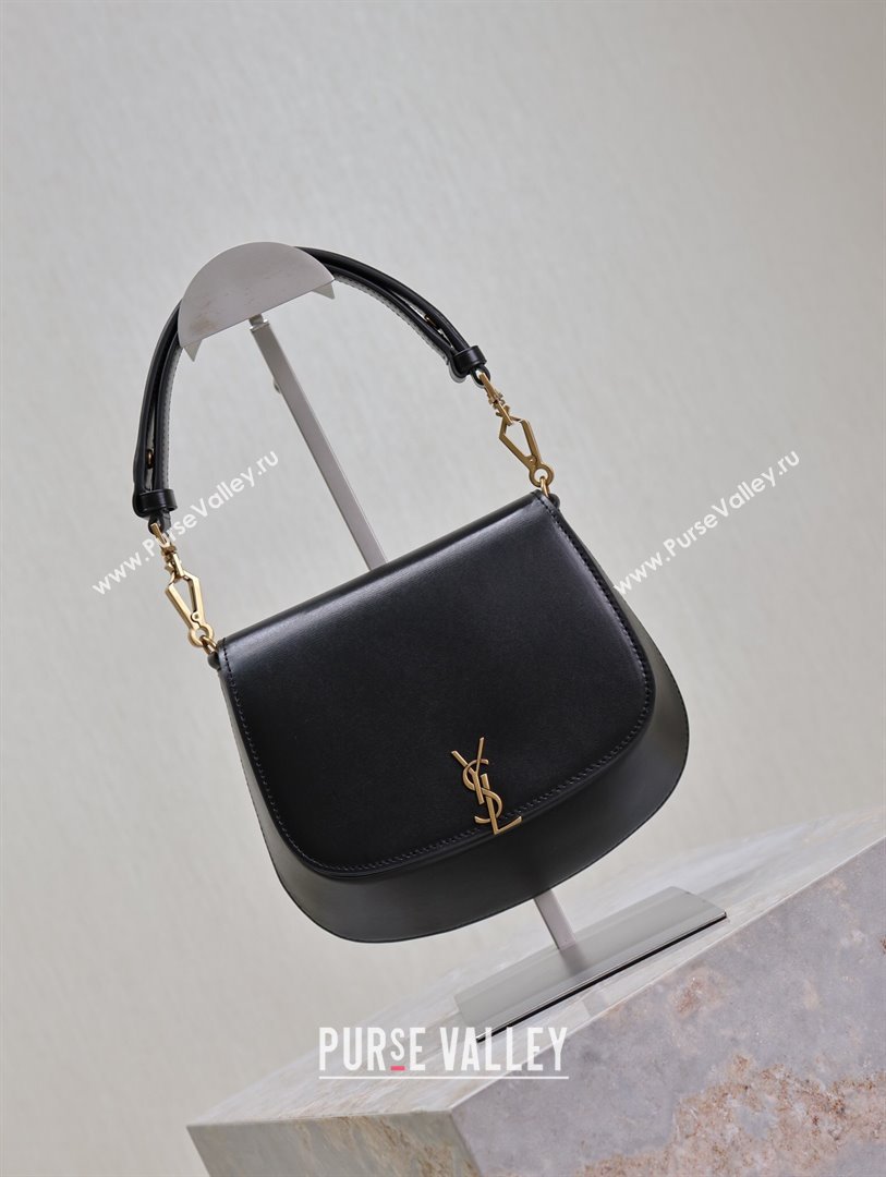 Saint Laurent Voltaire Bag in Calf Leather Black 2025 753824 (YY-250924152)