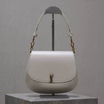 Saint Laurent Voltaire Bag in Calf Leather White 2025 753824 (YY-250924153)