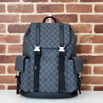 Gucci Mens GG Canvas large backpack bag Black 2025 792080 (DLH-250930105)