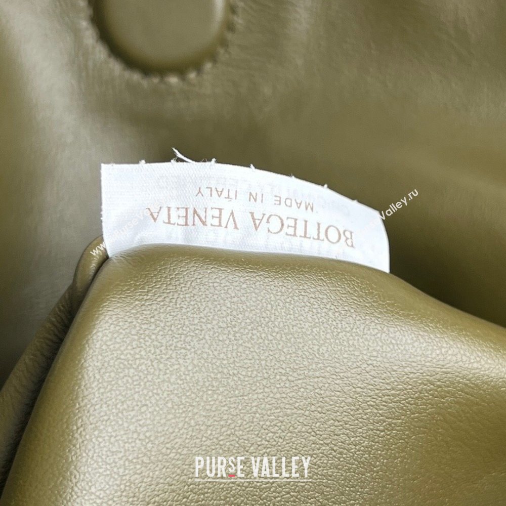 Bottega Veneta Large Hop Hobo bag in Suede Green 2024 803976 (WT-241217014)