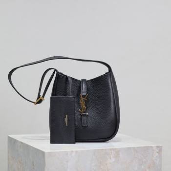 Saint Laurent LE 5 À 7 Supple Baby Mini Bag in Leather 809461 Black 2025 (YY-250924122)